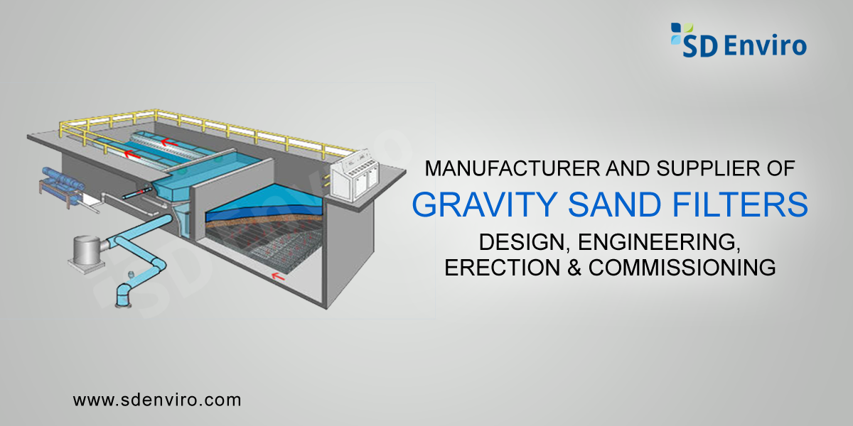 Gravity Sand Filter Rapid Gravity Filters Manufacturers in India