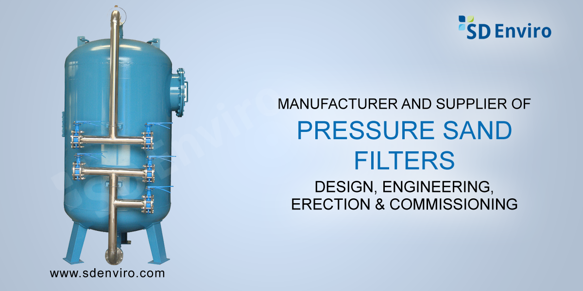 Pressure Sand Filter Water Filters Multi Grade Sand Filter in India